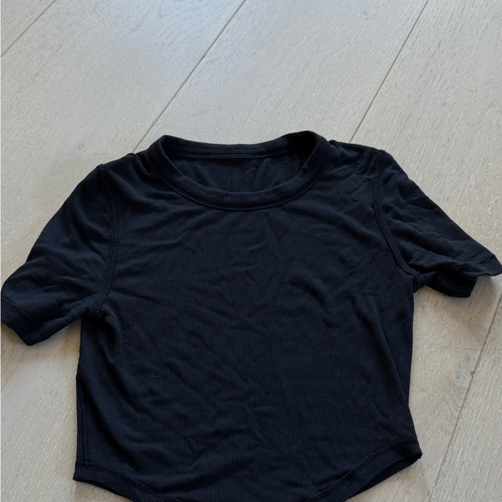 Lululemon Hold Tight Cropped Tshirt